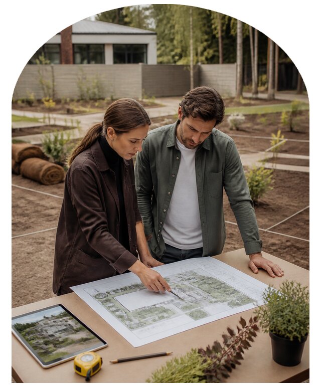 Посадочный план участка в Пушкине по цене 5949 р. | Метпроект-Пшн